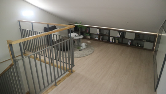 삼송자이더빌리지 견본주택에 마련된 다락공간. <이상현 기자>